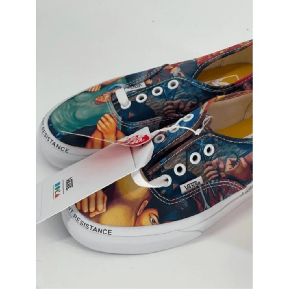 Vans Sneakers Authentic Moca Judy Baca Women's Size‎ 5.5 New in Box